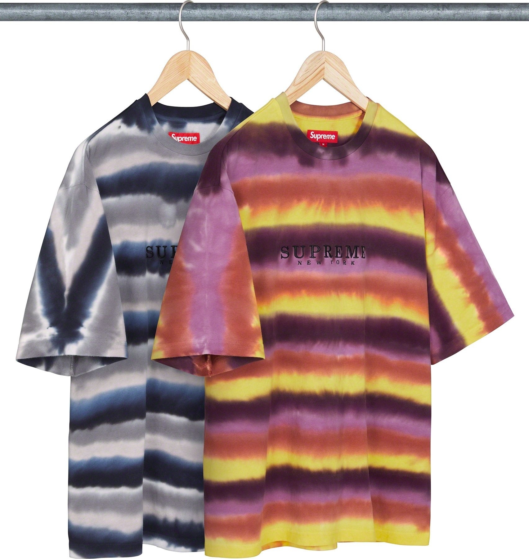 Dyed Stripe S/S Top
